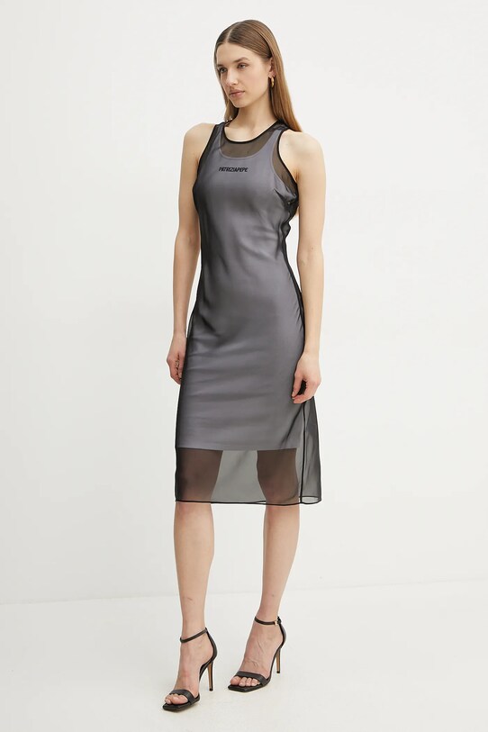 Patrizia Pepe rochie 2A2925.A580 negru SS25