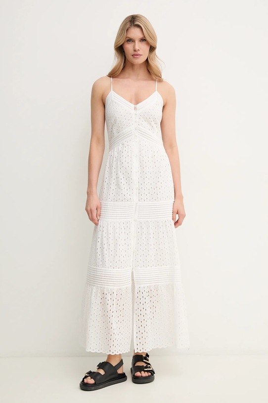 Хлопковое платье Patrizia Pepe casual белый 2A2937.A598