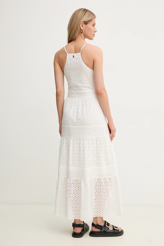 Одежда Хлопковое платье Patrizia Pepe 2A2937.A598 белый