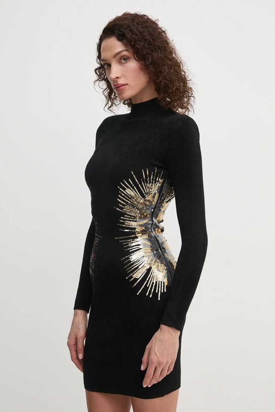 Šaty Marciano Guess SPARKLER mini černá 5RGK67.5806Z