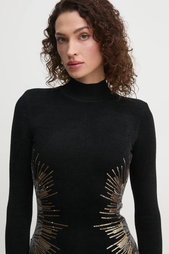 Šaty Marciano Guess SPARKLER černá 5RGK67.5806Z