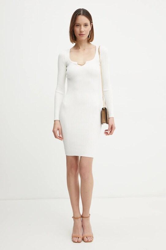 Šaty Marciano Guess ANGI 5RGK84.5681Z béžová SS25