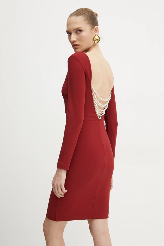 Marciano Guess rochie CELIA mini burgundia 5RGK32.6869Z