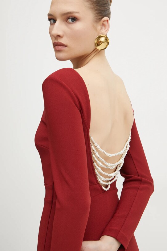 Marciano Guess rochie CELIA 5RGK32.6869Z burgundia