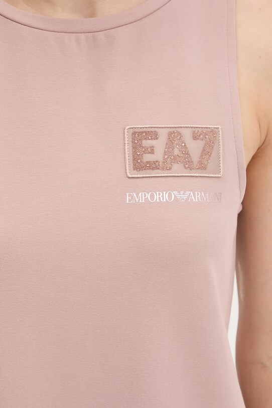 Φόρεμα EA7 Emporio Armani AF12484.7W000180 καφέ