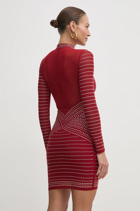 Ruházat Marciano Guess ruha KRISTAL 5RGK30.6218A burgundia