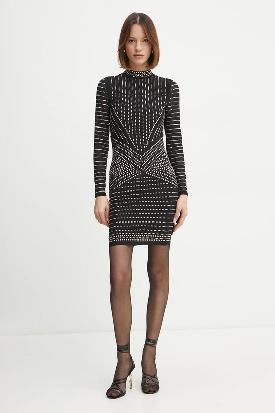 Šaty Marciano by Guess KRISTAL 5RGK30.6218A černá SS25