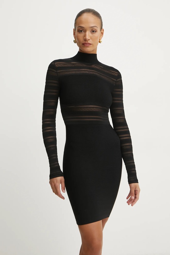 Marciano Guess sukienka DANI z elastanem czarny 5RGK59.5855Z