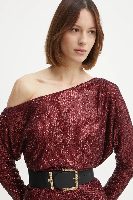 Marciano Guess rochie GABBIE 5RGK69.6166A burgundia