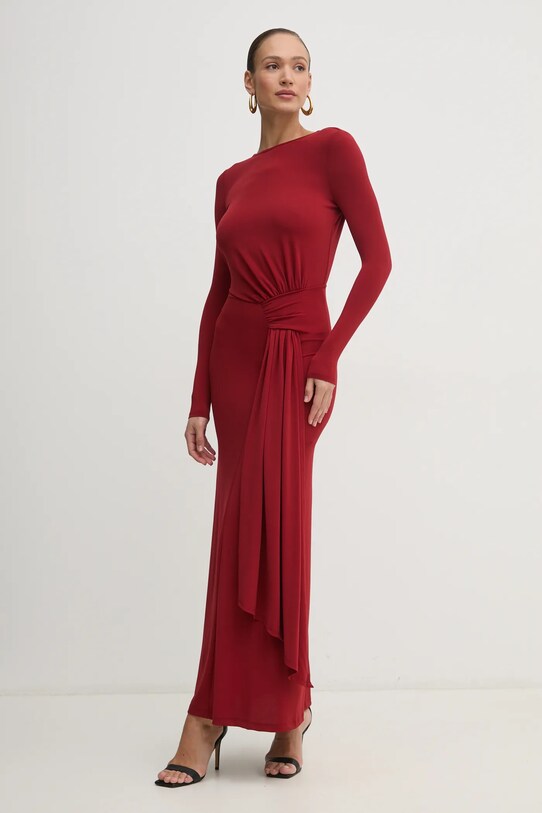 Marciano Guess rochie GWENDOLINE burgundia 5RGK73.6257A