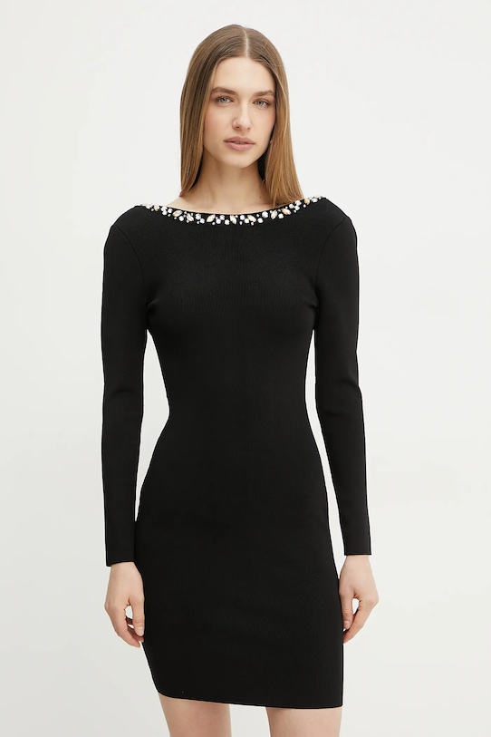 Marciano Guess rochie LAUREN rotund negru 5RGK79.5036Z