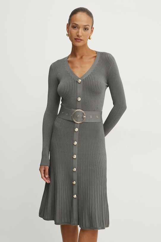 Šaty Marciano by Guess NEW DILETTA s elastanom zelená 5RGK87.5036Z