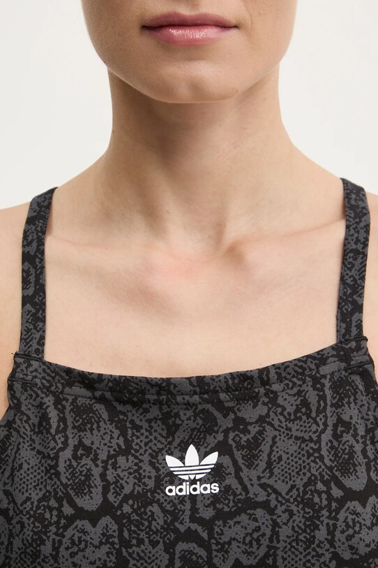 Šaty adidas Originals SNAKE 3 S DRESS JN7292 sivá