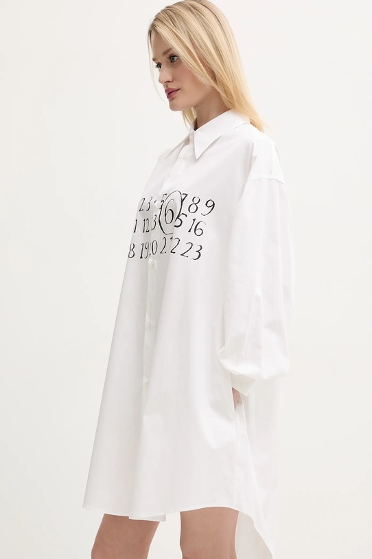 MM6 Maison Margiela pamut ruha bézs S52CT0787.M35152