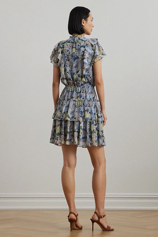 Платье Lauren Ralph Lauren 200963604 голубой SS25