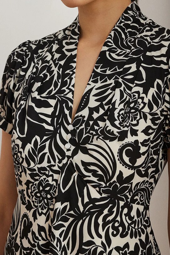 Рокля Lauren Ralph Lauren черен 200963678