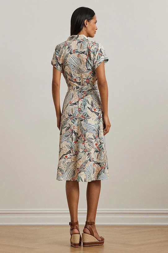 Šaty Lauren Ralph Lauren 200963695 béžová SS25