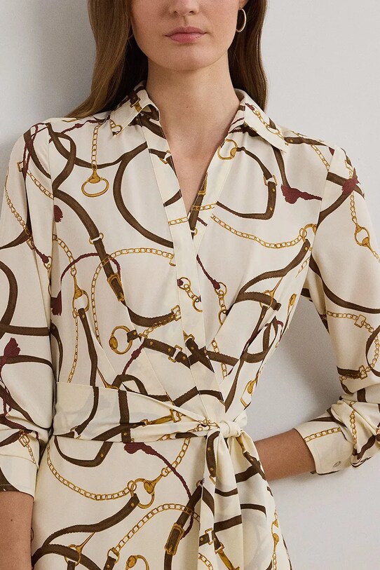 Сукня Lauren Ralph Lauren бежевий 250963459