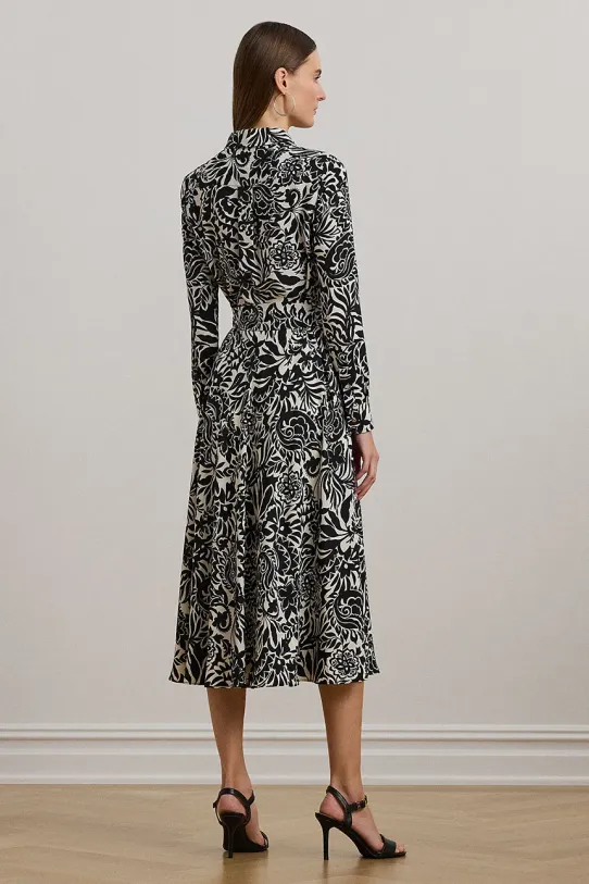 Obleka Lauren Ralph Lauren 250963466 črna SS25