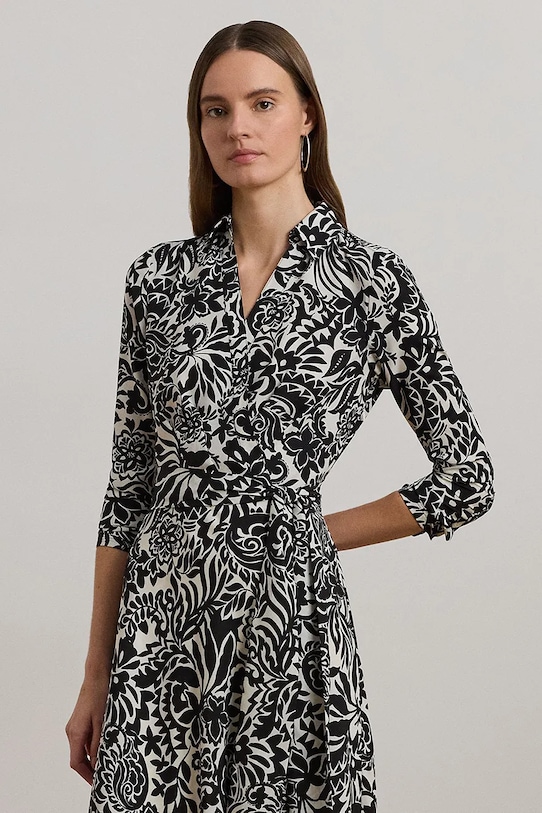 Ρούχα Φόρεμα Lauren Ralph Lauren 250963466 μαύρο