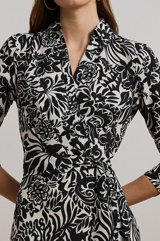 Рокля Lauren Ralph Lauren черен 250963466
