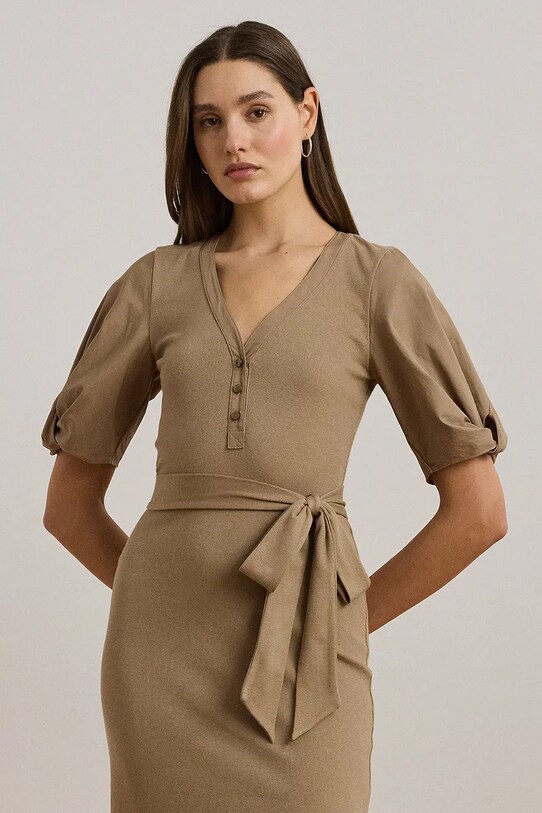 Abbigliamento Lauren Ralph Lauren vestito 250964070 marrone