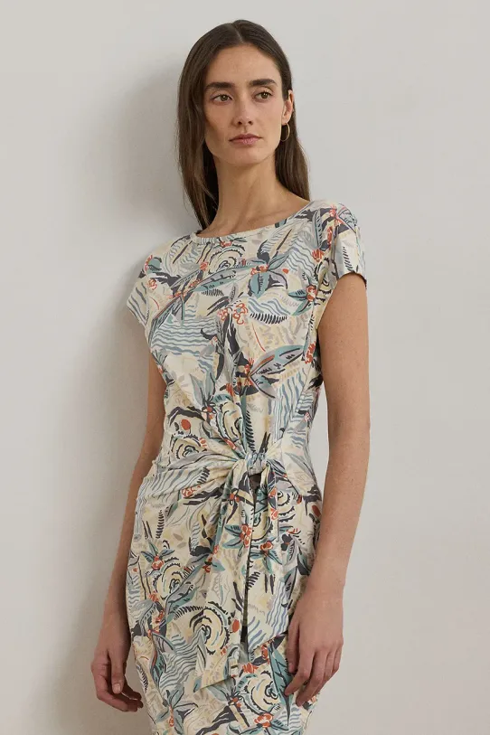 Одяг Сукня Lauren Ralph Lauren 250964087 бежевий