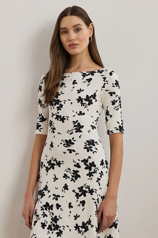 Oblečenie Bavlnené šaty Lauren Ralph Lauren 250964093 čierna