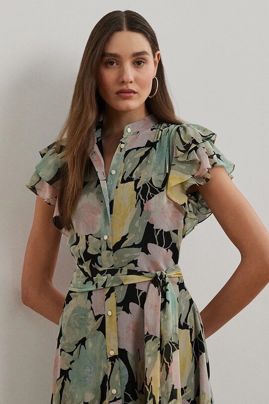 Дрехи Рокля Lauren Ralph Lauren 250975137 черен