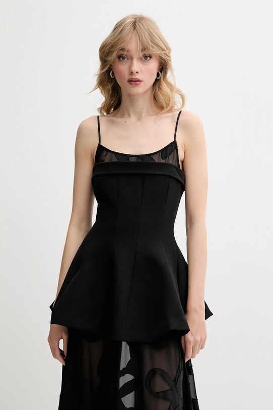 Stine Goya rochie negru SG.SS25.D116.2351