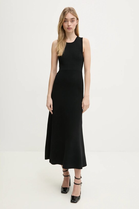 Moschino Jeans rochie maxi negru 0494.3203