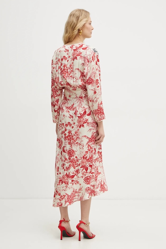 Simona Corsellini sukienka P25CPAB004 beżowy SS25