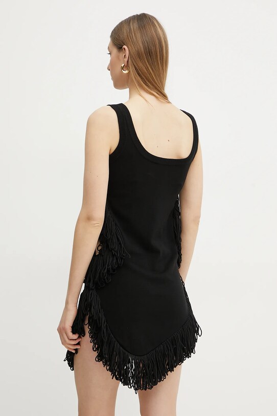 Simona Corsellini vestito nero P25CPABO05