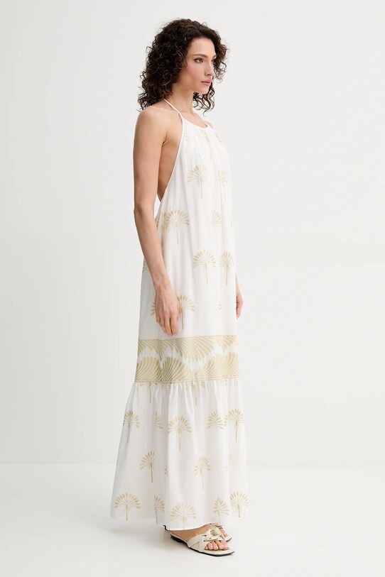 Simona Corsellini rochie legat bej P25CPAB026