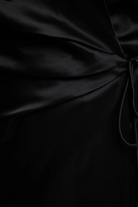 Nanushka sukienka LAIS NW20CRDR03199 czarny