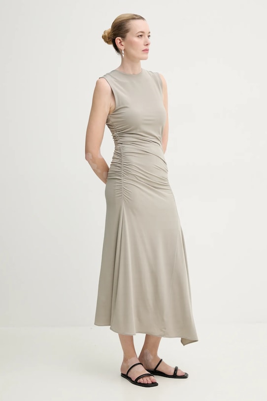 Gestuz vestito svasato grigio 10909967
