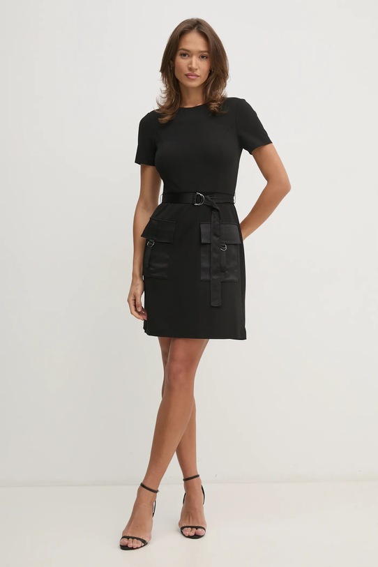 Dkny rochie DD4J1E45 negru SS25