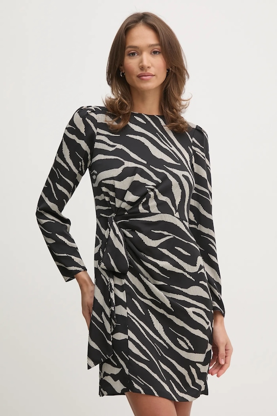 Платье Dkny узор чёрный DD4J6D35