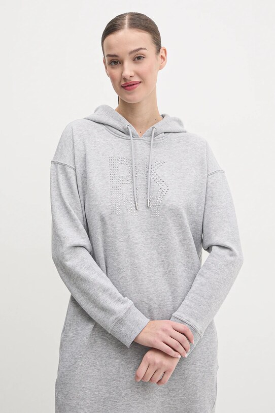 Dkny sukienka szary DP5D4884