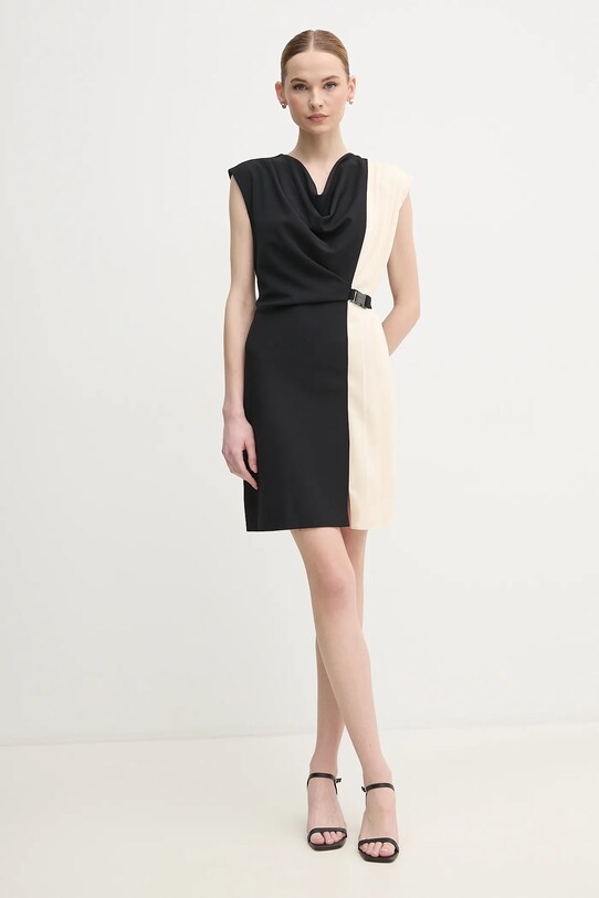 Dkny rochie DD4K1D66 negru SS25