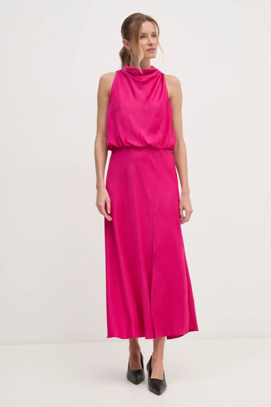 Платье Dkny midi розовый P4JBAZ22