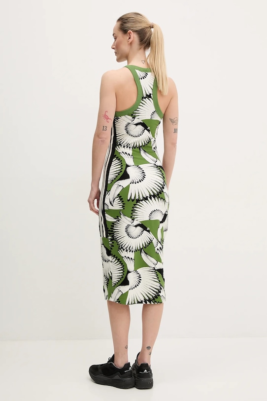 Îmbrăcăminte adidas rochie x Farm Rio JD6314 verde