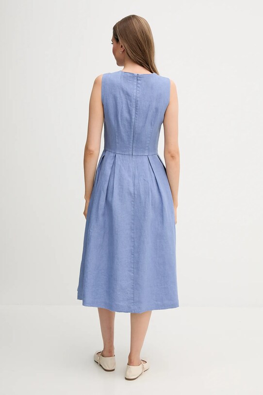 Îmbrăcăminte OUI rochie din in 92851 albastru