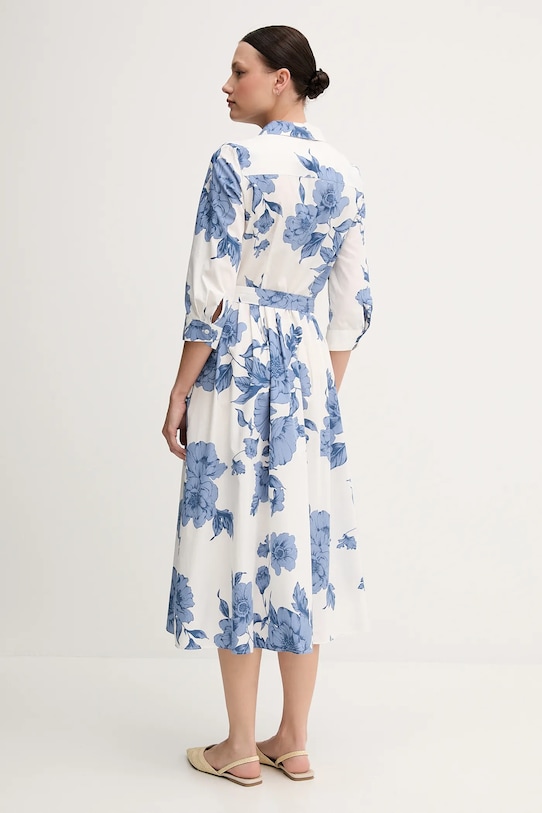 Îmbrăcăminte OUI rochie din bumbac 92855 alb