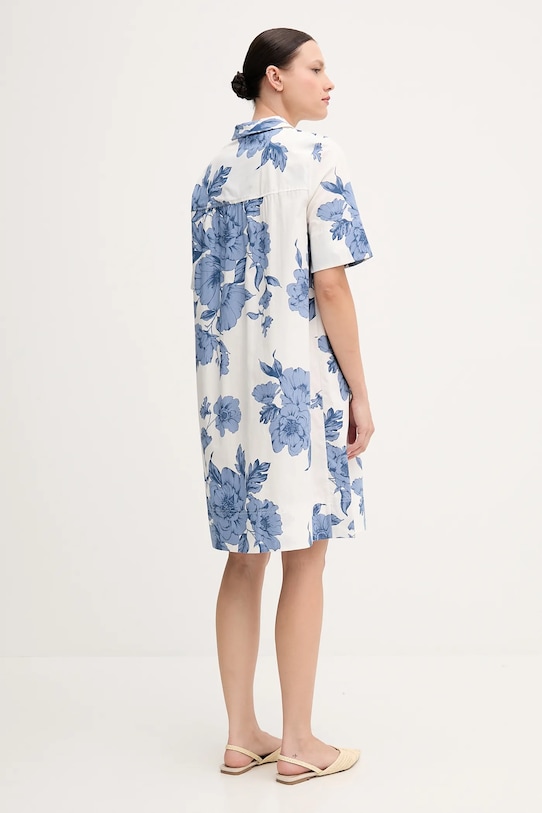 OUI sukienka bawełniana 92869 biały SS25