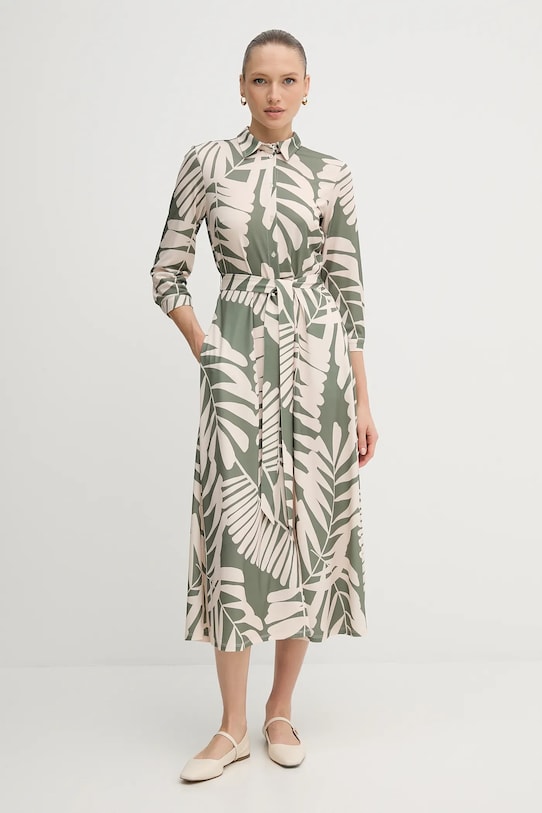 OUI rochie midi verde 93501