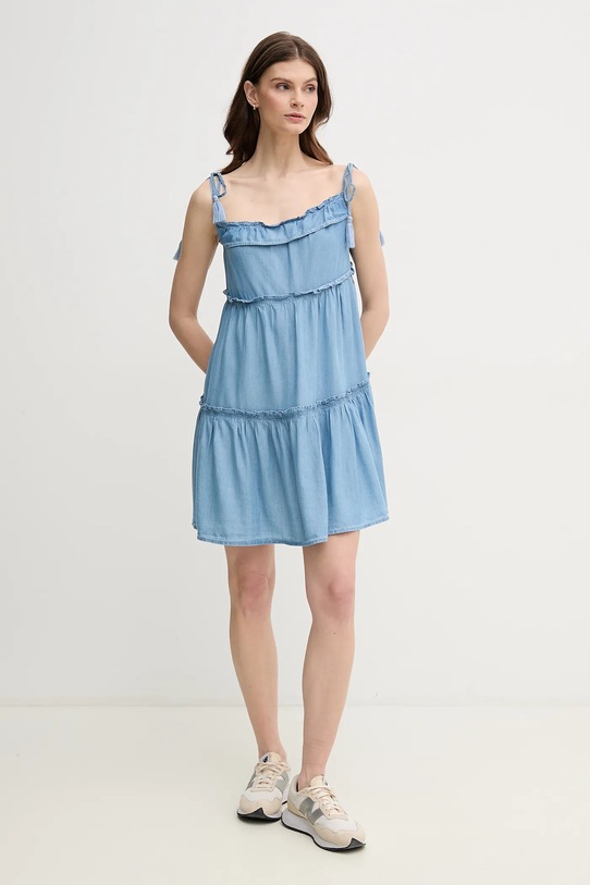 Pepe Jeans rochie ETTY PL953663 albastru SS25