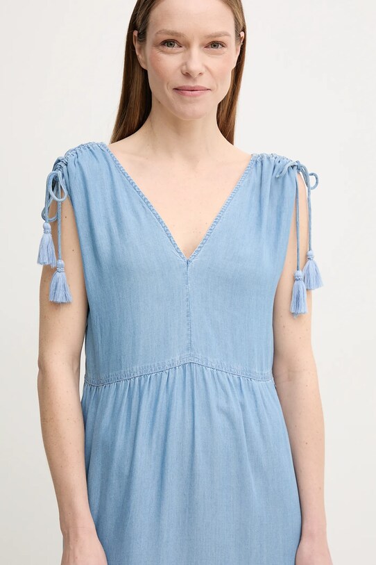 Pepe Jeans sukienka EFFIE niebieski PL953664