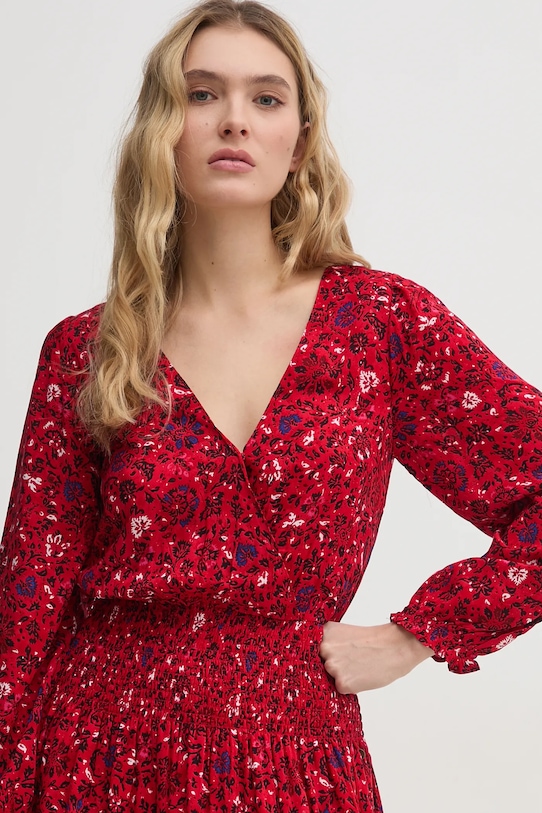 Pepe Jeans rochie CECILE rosu PL953669
