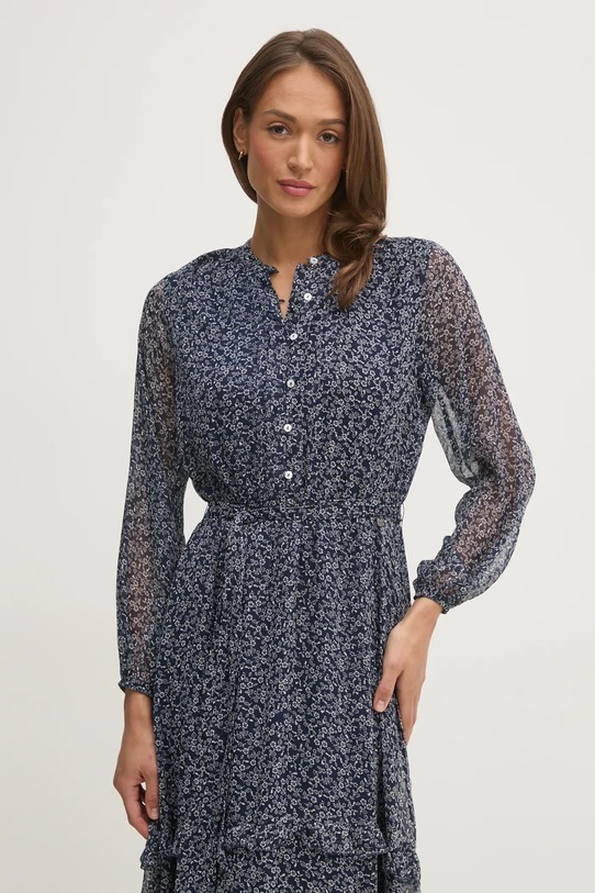 Pepe Jeans rochie CAMELIA PL953679 bleumarin SS25